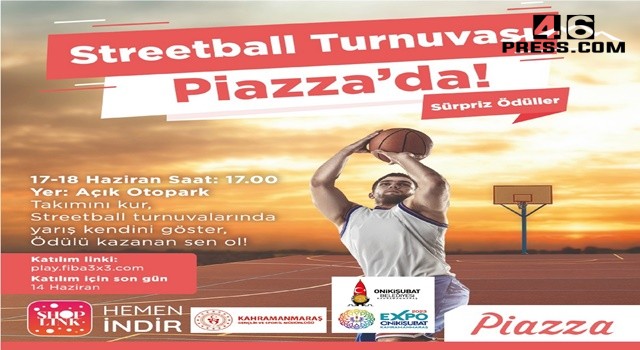 Onikişubat Belediyesi’nden gençlere ‘Streetball Turnuvası’