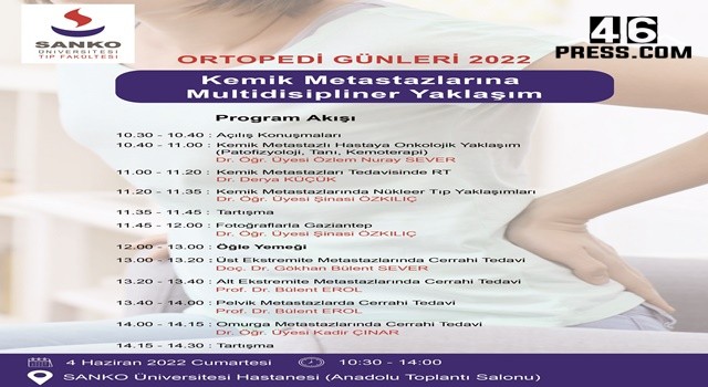 SANKO Üniversitesi Tıp Fakültesi Ortopedi Günleri