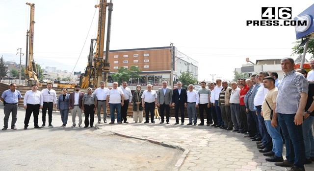 Tevfik Kadıoğlu Köprülü Kavşak Yapımı Başladı