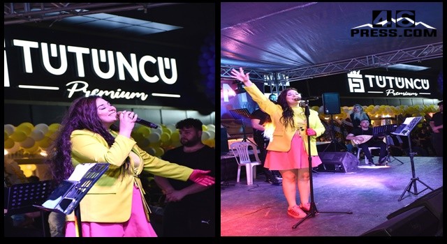 Tütüncü AVM 2.Şubesini Tuğçe Kandemir konseri ile açtı
