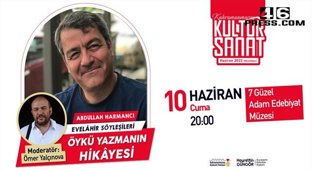 Yazar Harmancı Kültür Sanat Dostlarıyla Buluşacak