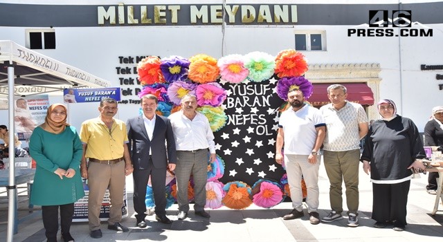 Başkan Okumuş "Allah'ın İzniyle Yusuf Baran Yavrumuza Hep Birlikte Umut Olup Yaşatacağız"