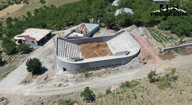 Boyalı Güreş Sahası Yenilendi