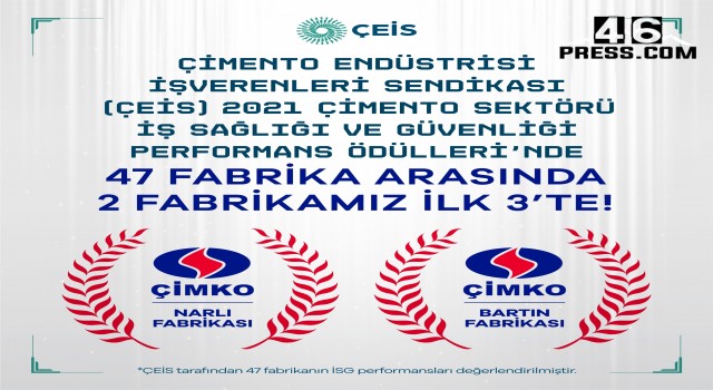 ÇEİS 2021 İş Sağlığı Ve Güvenliği Performans Ödülleri