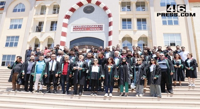 Kahramanmaraş Baro Başkanı Gül, “Avukat kimsenin davasının sebebi değildir"
