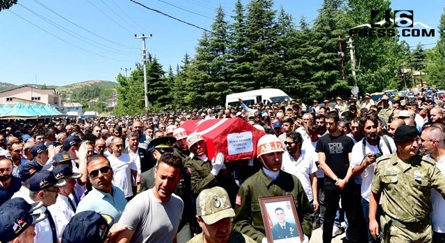 Kahramanmaraş Şehidine Son Görev