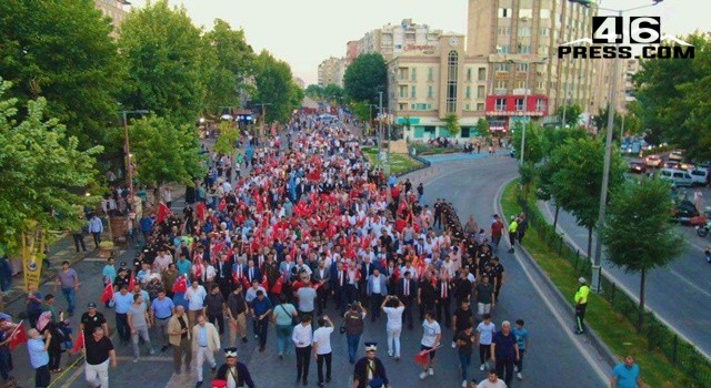 Kahramanmaraş’ta 15 Temmuz Coşkusu