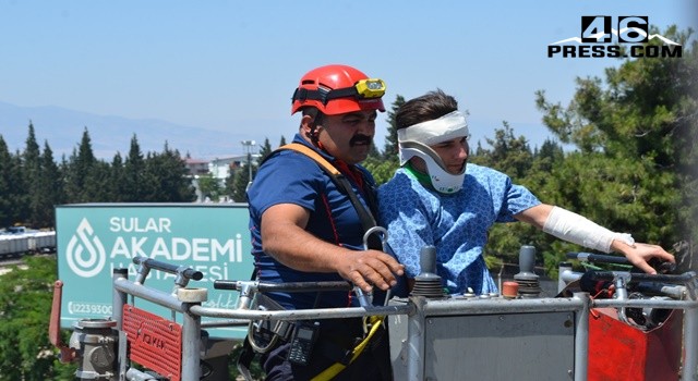 Özel Sular Akademi Hastanesi’nden Yangın Tatbikatı