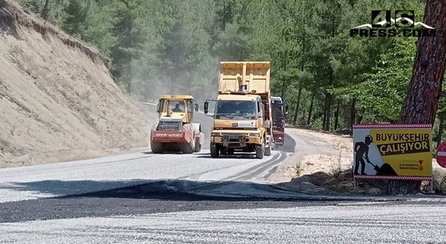 Suluyayla – Topçalı Grup Yolu Yenilendi