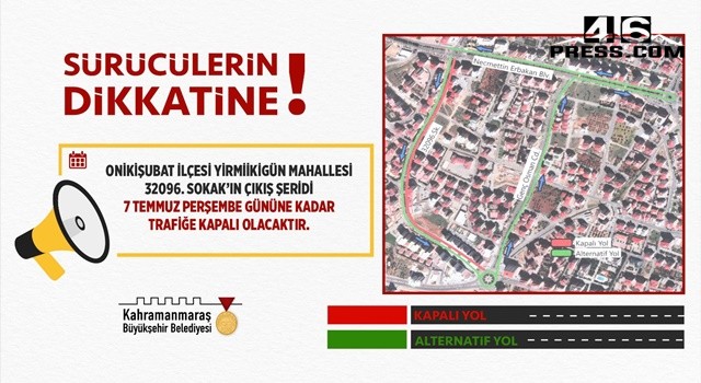 Sürücülerin Dikkatine!