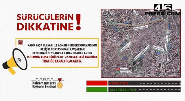 Sürücülerin Dikkatine!