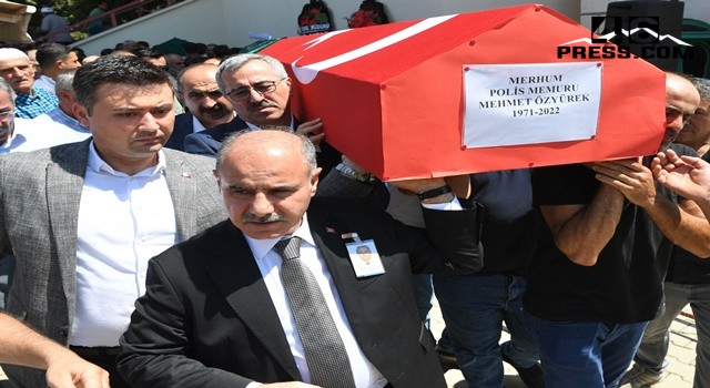 Başkan Güngör, Polis Mehmet Özyürek’in Cenaze Törenine Katıldı