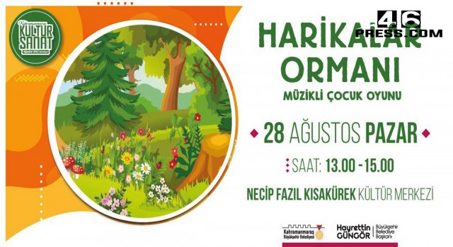 “Harikalar Ormanı” Minikleri Bekliyor