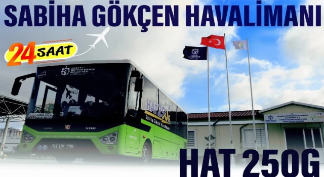 Kocaeli’den Sabiha Gökçen’e 24 saat ulaşım