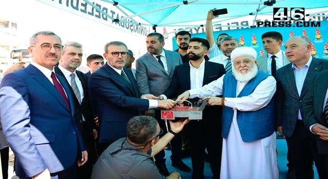 Onikişubat’ta Yeni Caminin Temeli Atıldı