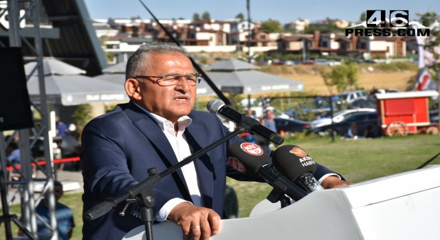 Başkan Büyükkılıç "Kahramanmaraş ve Kayseri adeta et ve tırnak olarak nitelendirilecek iller"