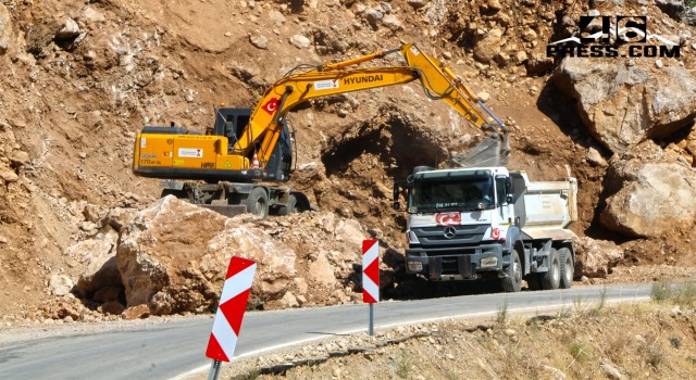 Fırnız’ın Sarp Yollarında Ulaşım Kolaylaşıyor
