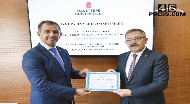 Göksun Belediyesi Personellerine Avrupa’da Yerel Yönetimler Dersi Verdi