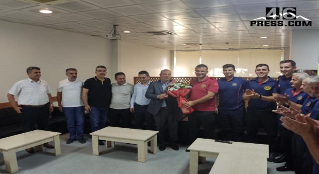 Kahramanmaraş BEM-BİR-SEN’den İtfaiye Teşkilatına Ziyaret