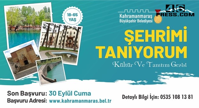 Şehrimi Tanıyorum’un Başvuru Süresi Uzatıldı