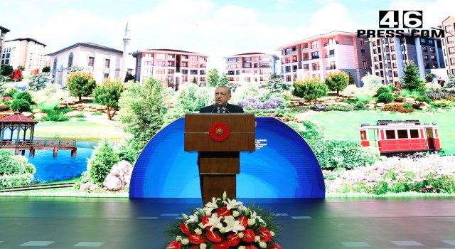 “Sosyal Konut Projesinin Hayırlı Olmasını Diliyorum”