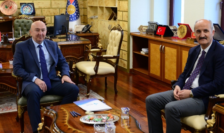 Dulkadiroğlu Belediye Başkanı Necati Okay’dan Rektör Yasım’a Ziyaret