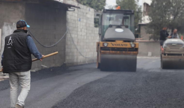 Dulkadiroğlu'ndan Karaziyaret'e Asfalt Çalışması