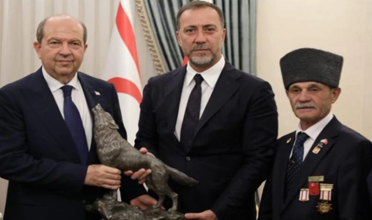 İstanbul Silivri heyetinden KKTC Cumhurbaşkanı Tatar’a ziyaret