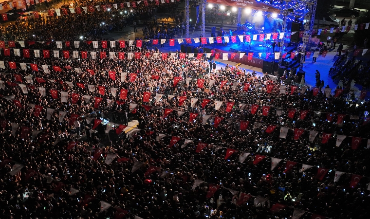 Kahramanmaraş’ta Oğuzhan Koç Konserine On Binler Akın Etti
