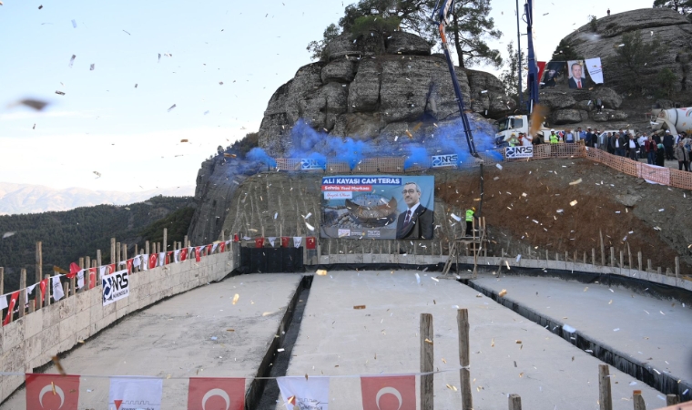 Ali Kayası Cam Teras ve Turizm Tesisleri’nin Temeli Atıldı