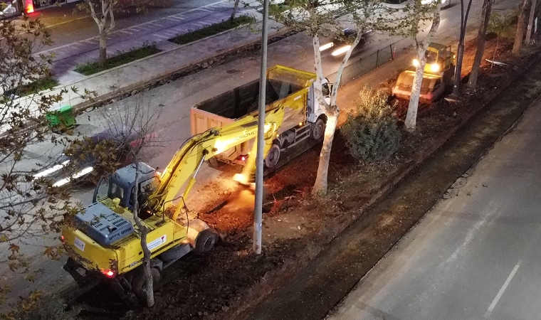 Binevler’de Cadde Yenileme Projesi’nde Sona Gelindi