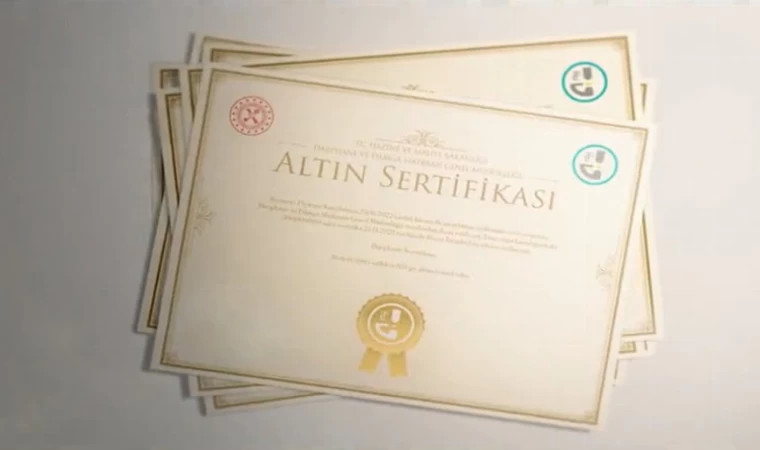 Darphane’den yeni tasarruf aracı, Altına dayalı sertifika