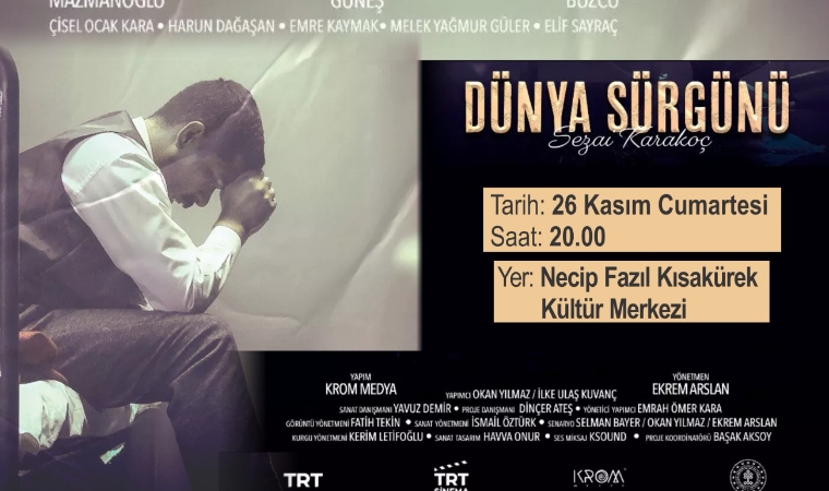 ‘Dünya Sürgünü’ Belgeseli Kahramanmaraş’ta Beyaz Perdeye Taşınıyor
