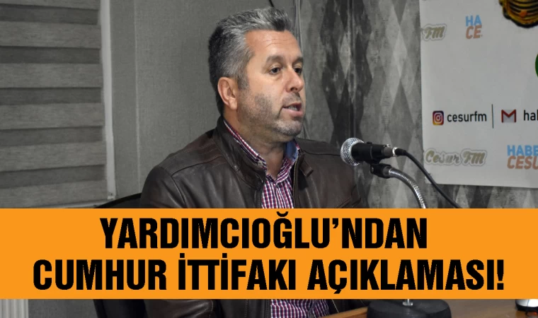 Eski Siyasetçi Yardımcıoğlu: "Cumhur İttifakı’nın içinde devam etmek istiyorum"