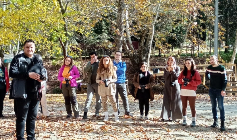 KAMEK’te Öğreniyor, Doğada Pratik Yapıyorlar