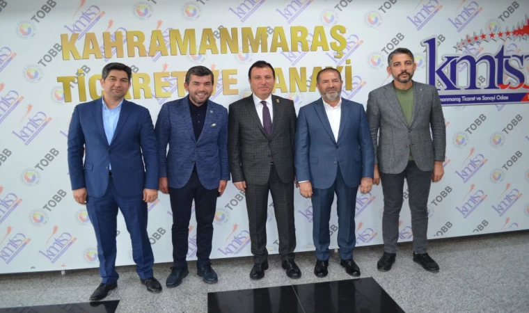 Alpedo - Kervan ailesi KMTSO başkanı Buluntu’yu ziyaret etti!