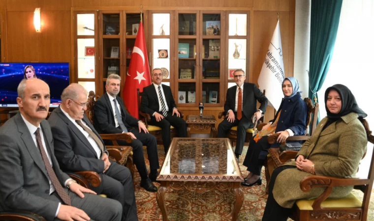 Başkan Güngör, Mahir Ünal’ı Ağırladı