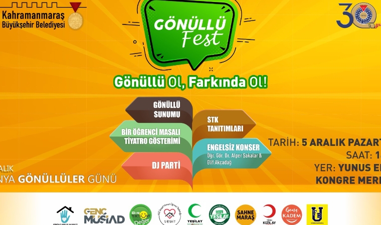 Gönüllü Fest Katılımcılarını Bekliyor