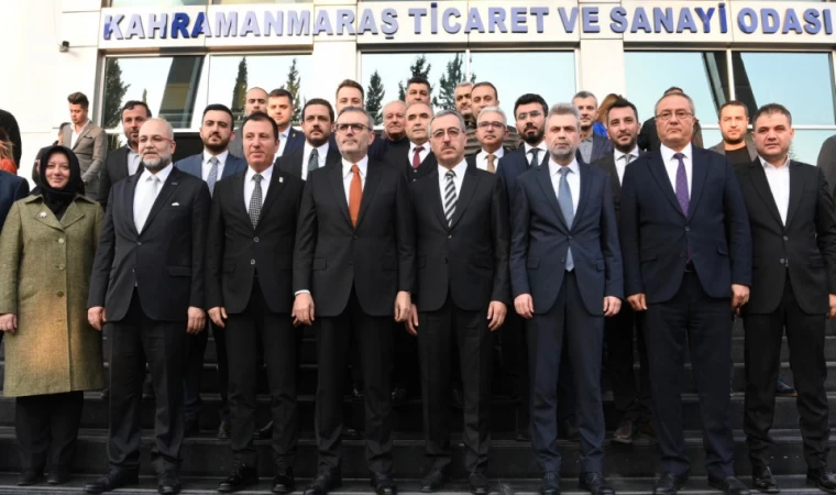 Güngör ve Ünal’dan KMTSO Başkanı Buluntu’ya Hayırlı Olsun Ziyareti