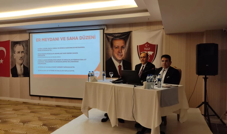 Kahramanmaraş’ta Güreş Çalıştayı düzenlendi