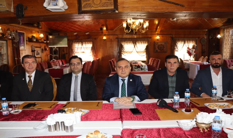 TDP Genel Başkan Yardımcısı Hatipağaoğlu, Kahramanmaraş’ta gazetecilerle bir araya geldi