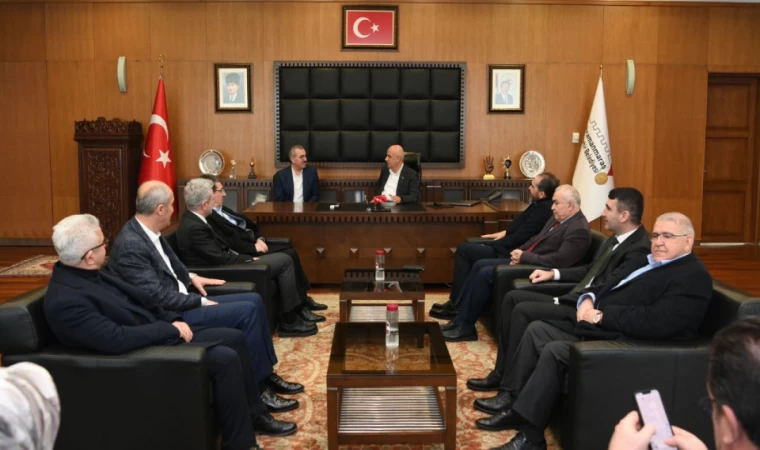 Başkan Güngör, Bakan Kirişci’yi Ağırladı