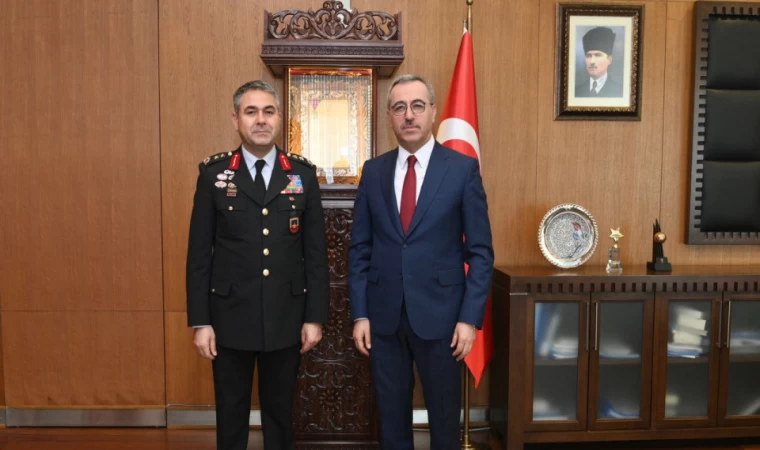 Başkan Güngör Jandarma Bölge Komutanını Ağırladı