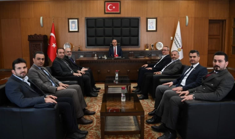 Başkan Güngör MÜSİAD Yönetimini Ağırladı