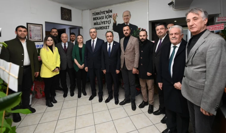 Başkan Güngör’den MHP İl Başkanı Demiröz’e Hayırlı Olsun Ziyareti