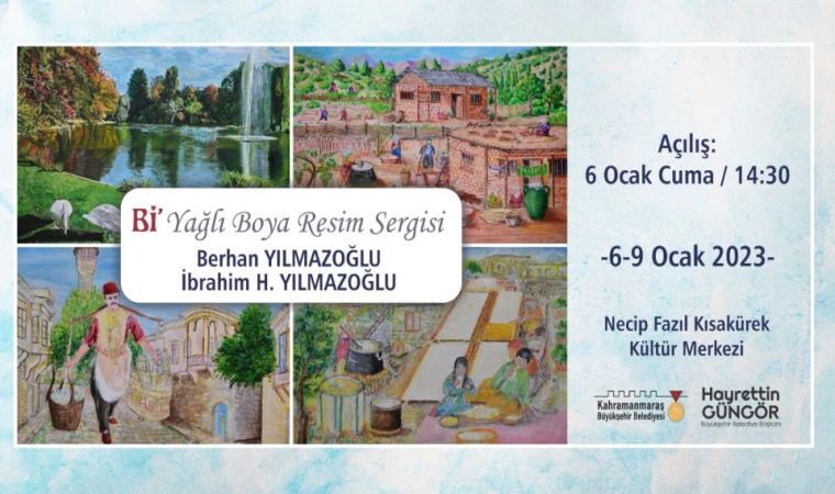 Büyükşehir’den Yağlı Boya Resim Sergisi