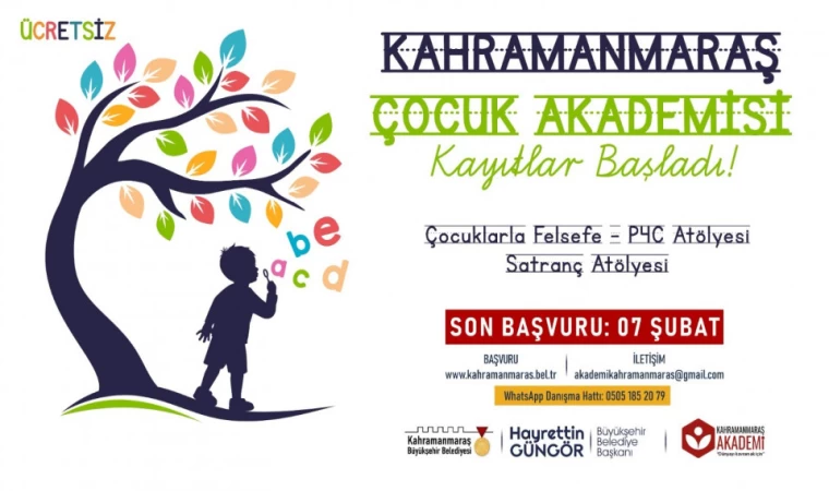 Büyükşehir’in Çocuk Akademisi’nde Yeni Dönem Kayıtları Başladı!