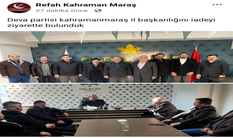 Gelecek Partisini ziyaret etseler de, gönüllerinde Deva Partisi vardı