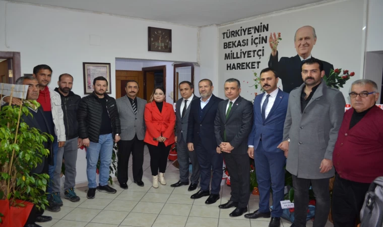 Kervancıoğlu, MHP’li Demiröz’ü ziyaret etti!