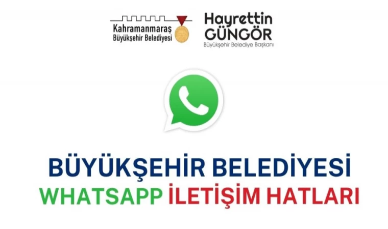 Büyükşehir WhatsApp İletişim Hattını Hizmete Aldı